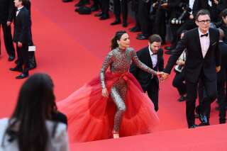 Au Festival de Cannes, Bérénice Bejo a scintillé sur les marches