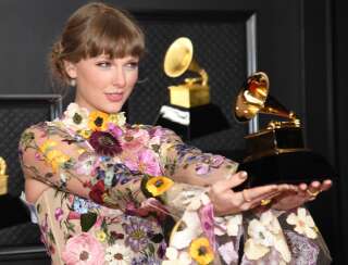 Taylor Swift, ici lors de la 63e cérémonie annuelle des Grammy Awards au Los Angeles Convention Center, le 14 mars 2021.