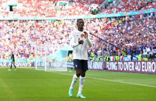 Ousmane Dembele est sorti sur blessure pendant le match Hongrie-France, le 19 juin 2021 à l'Euro