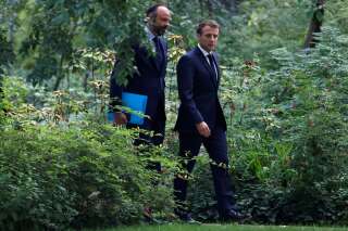 Que reste-t-il de la Convention Climat dans la loi du gouvernement? (photo d'illustration d'Emmanuel Macron et Édouard Philippe prise le 29 juin 2020)