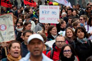 Des fonctionnaires ont défilé partout en France ce jeudi 9 mai pour protester contre le projet de réforme de la fonction publique.