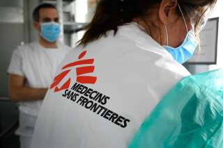 L'ONG Médecins sans frontières (ici le 8 avril à Genève) est en proie à des débats sur son racisme supposé en interne.