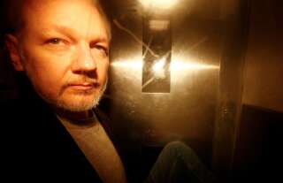 Le fondateur de WikiLeaks, Julian Assange, le 1er mai 2019 à Londres (image d'archives)