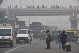 À New Delhi, la pollution aux particules fines est 78 fois pire qu'à Paris