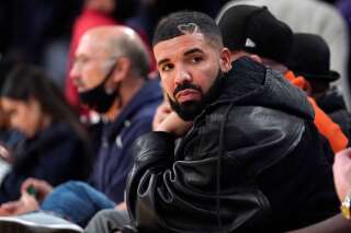 Drake à un match de NBA le 31 octobre 2021, à Los Angels aux États-Unis.