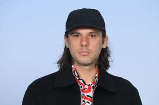 Orelsan le 1er octobre 2019 à Paris lors du défilé Chanel, collection femme, Printemps/Été 2020.