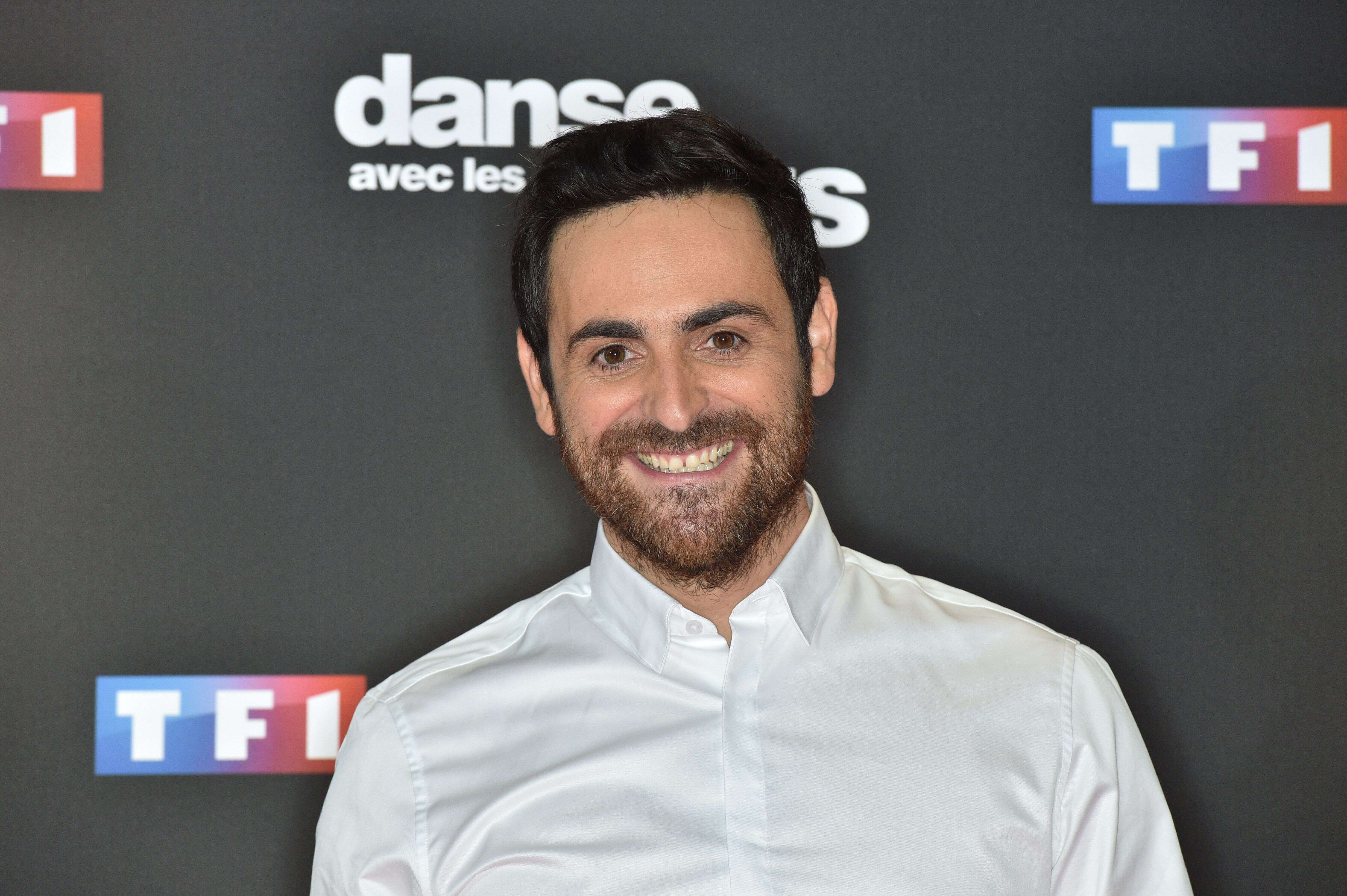 PARIS, FRANCE - SEPTEMBER 11:  Camille Combal  attends the 'Danse Avec Les Stars 2018' Photocall At TF1, on September 11, 2018 in Paris, France.  (Photo by Stephane Cardinale - Corbis/Corbis via Getty Images)