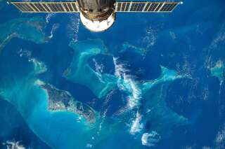 La station spatiale internationale quittera son orbite en janvier 2031 et rejoindra le cimetière océanique des débris spatiaux. Ici, l'ISS au-dessus de l'océan Atlantique (photo d'illustration).