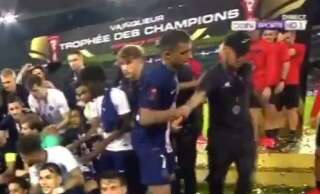 Le PSG a remporté son 7e titre consécutif au Trophée des champions face à Rennes