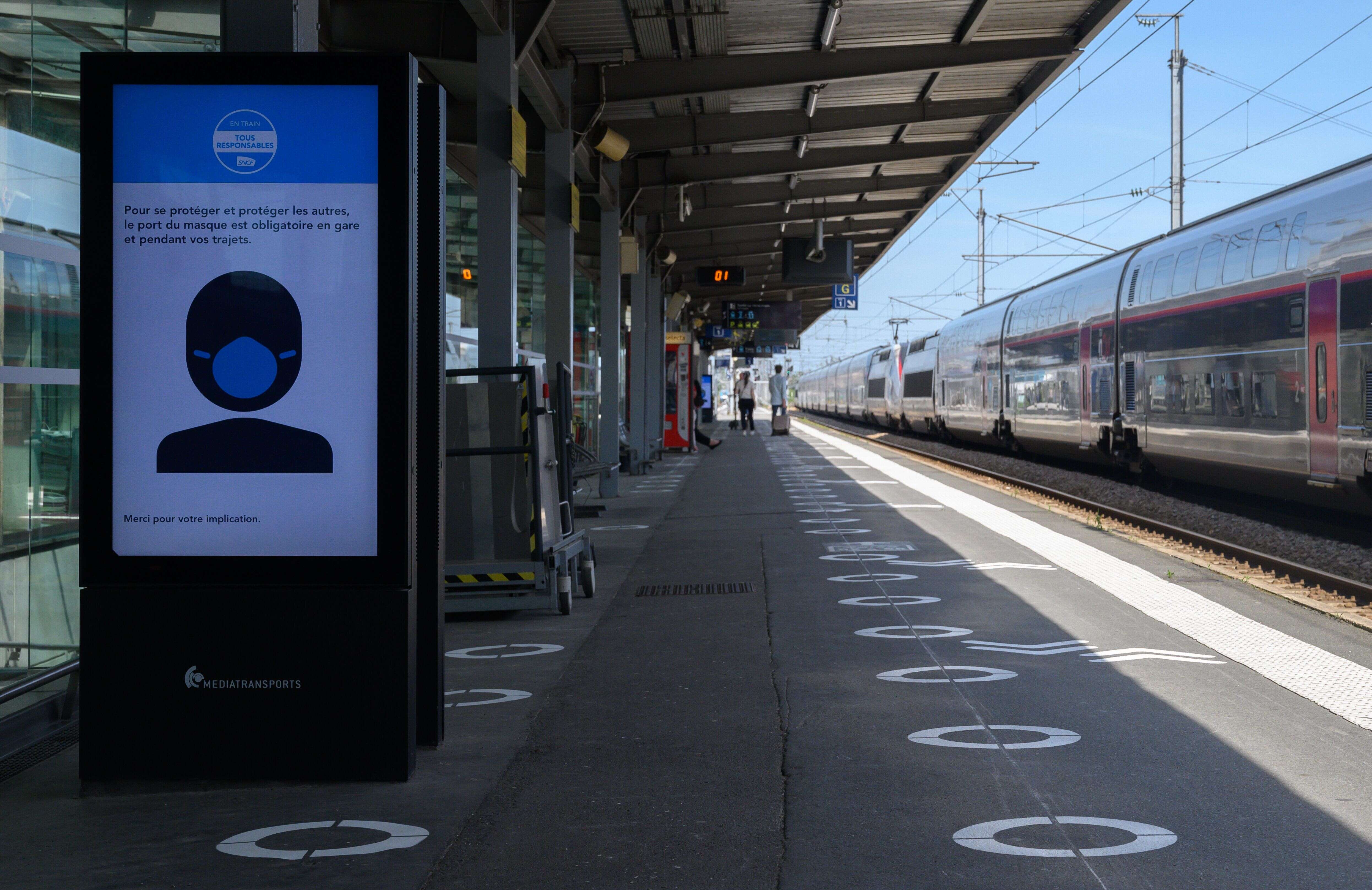 La SNCF ouvrira ce vendredi 15 mai les réservations pour les vacances d'été (Image d'illustration à Nantes le 7 mai).