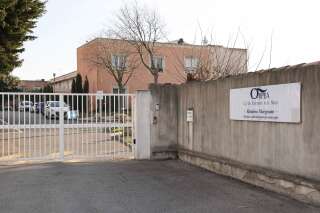 La façade de la maison de retraite du groupe Orpea, à Marignane (Bouches-du-Rhône), le 27 janvier 2022.