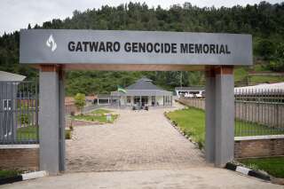 Le mémorial du génocide de Gatwaro à Kibuye, dans l'ouest du Rwanda, le 3 décembre 2020.