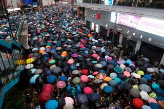 La manifestation pro-démocratie à Hong Kong ont réuni près de 1,7 millions de personnes ce dimanche 18 juin.