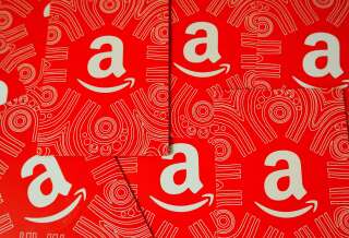 Le logo d'Amazon (Photo d'illustration  Avishek Das/SOPA Images/LightRocket via Getty Images)