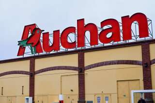 La direction d’Auchan Retail France a annoncé la suppression de “1475 postes” (Image d'illustration le 3 janvier à Englos, près de Lille).
