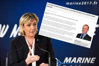 Le communiqué du FN qui tombe mal le jour des vœux à la presse de Marine Le Pen