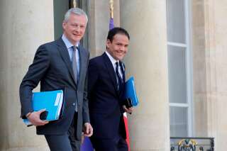 Le ministre de l'Économie Bruno Le Maire et Cédric O, son nouveau collègue du Numérique défendent la taxe Gafa qui devrait s'appliquer à une entreprise française.
