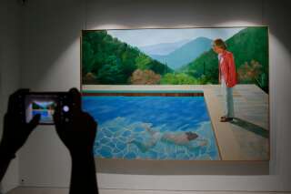 Une toile de David Hockney explose le record de vente pour un artiste vivant