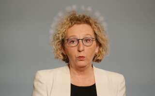 Muriel Pénicaud, ici à l'Élysée le 1er avril 2020.