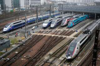Grève vendredi à la SNCF et Air France: 90% des TGV et 30% des vols annulés