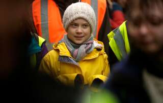 Greta Thunberg, ici à Bristol fin février, est invitée en France par cinq membre de la Convention citoyenne sur le climat.