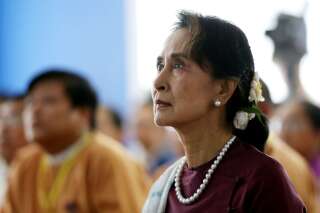 Aung San Suu Kyi le 17 juillet 2019 à Yangoon.