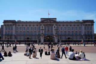 Le Buckingham Palace le 17 avril 2021.