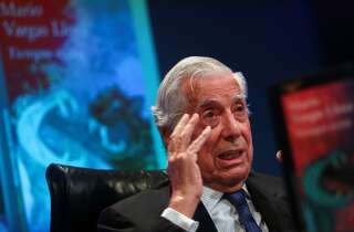 Mario Vargas Llosa, ici à Madrid en Espagne, le 8 octobre 2019.