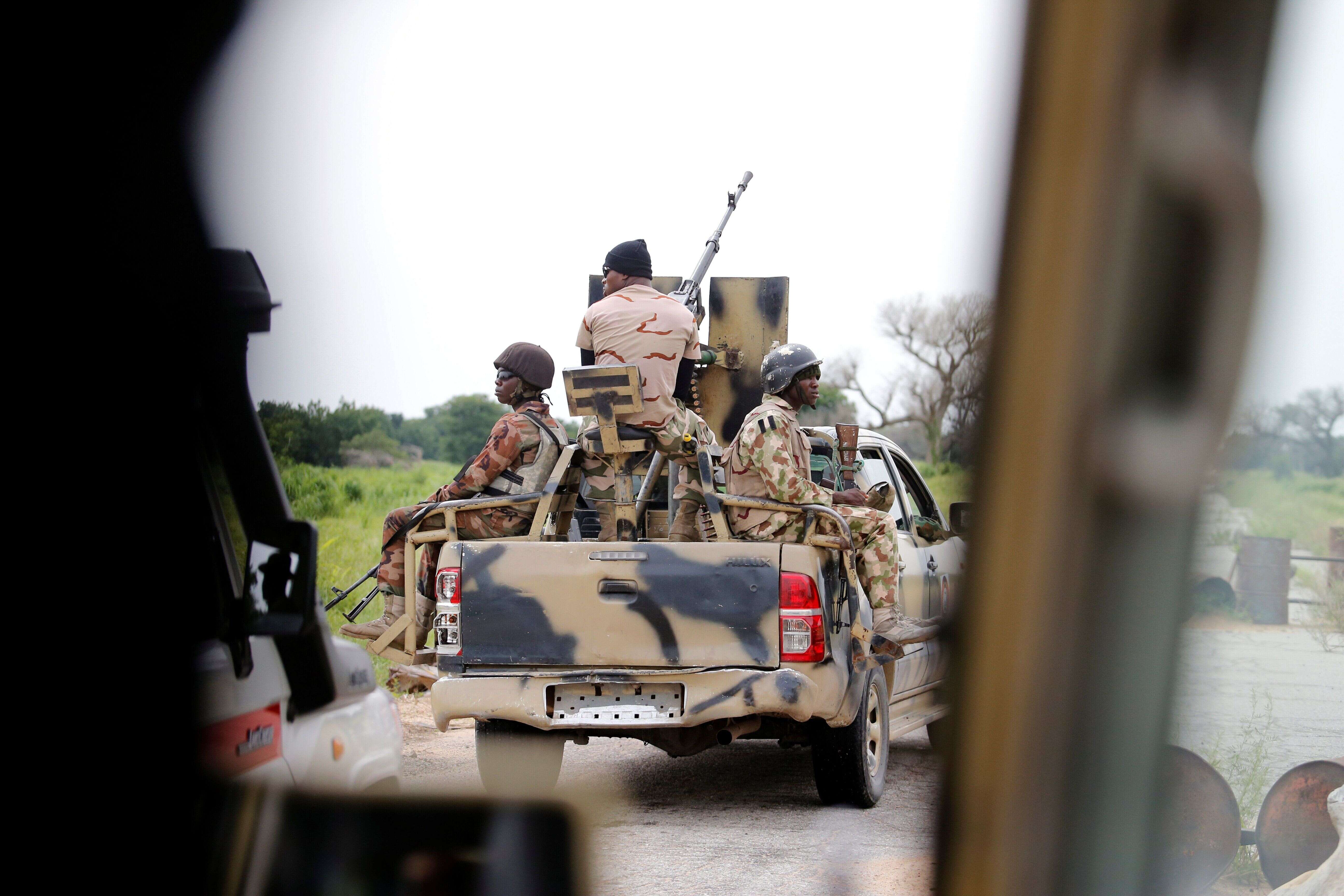 Un salarié de l'ONG Action contre la faim exécuté par des jihadistes nigérians (photo d'illustration d'un véhicule de l'armée nigérienne le 31 août 2016)