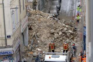 À Marseille, quatre corps découverts sous les gravats des immeubles effondrés