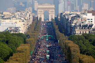 Le marathon de Paris est de retour après deux ans et demi d'absence
