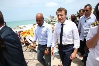 Après Irma, Macron veut faire des Antilles le symbole de son action écolo