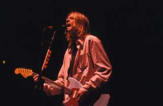 Nirvana en concert le 15 février 1984 à Toulon, France.