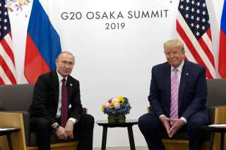 Vladimir Poutine et Donald Trump au sommet du G20, vendredi 28 juin 2019, à Osaka au Japon.