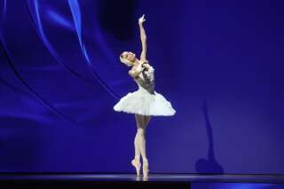 Svetlana Zakharova, danseuse principale du ballet du Bolshoï, lors d'une représentation à Moscou, le 17 décembre 2021 (Photo d'illustration)