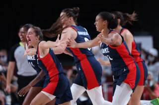 JO: les basketteuses françaises remportent la médaille de bronze en battant la Serbie