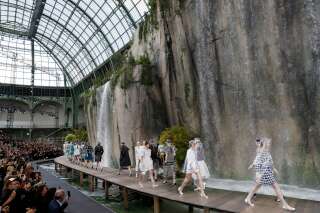 Pour la Fashion Week de Paris, Chanel reconstitue les Gorges du Verdon dans le Grand Palais