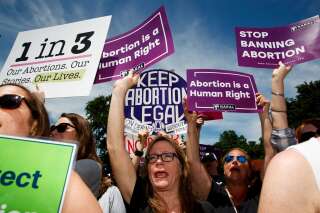 Manifestation pro-IVG à Washington en mai 2019 après le vote de la proposition de loi répressive en Alabama.