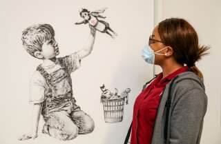 “Game Changer” de Banksy, vendu aux enchères, mardi 23 mars, au profit du NHS.