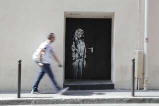 Banksy, à Paris, est aussi passé par le Bataclan