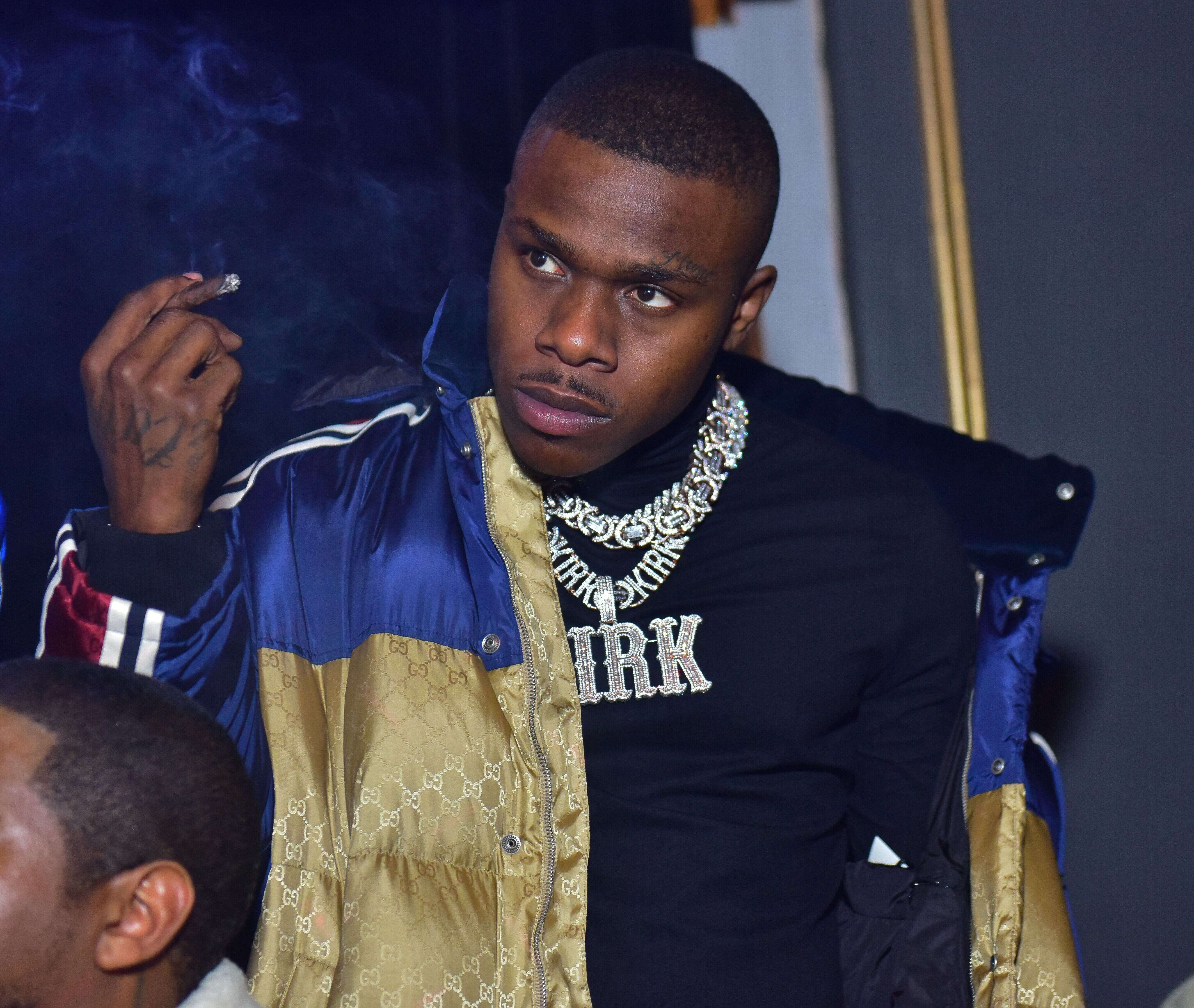 ATLANTA, GA - DECEMBER 02: Rapper DaBaby attends DaBaby Official Kirk Tour After Party at Oak on December 2, 2019 in Atlanta, Georgia.(photo by Prince Williams/Wireimage)