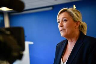 Marine Le Pen à l'Assemblée nationale le 28 juillet.