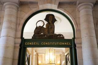 L'entrée du Conseil constitutionnel photographié en juin 2020 (illustration)
