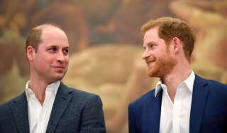 Le prince William et le prince Harry, ici à Londres, le 26 avril 2018.
