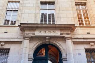 Sorbonne University in Paris. Name is derived from College de Sorbonne, founded in 1257 by Robert de Sorbon as one of the first colleges of medieval University in Paris. France