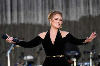 Adele sur la scène du BST Hyde Park Festival vendredi 1er juillet à Londres pour son retour sur scène, tant attendu.