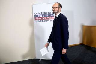 Édouard Philippe lors de la présentation de la Conférence de financement le 30 janvier.