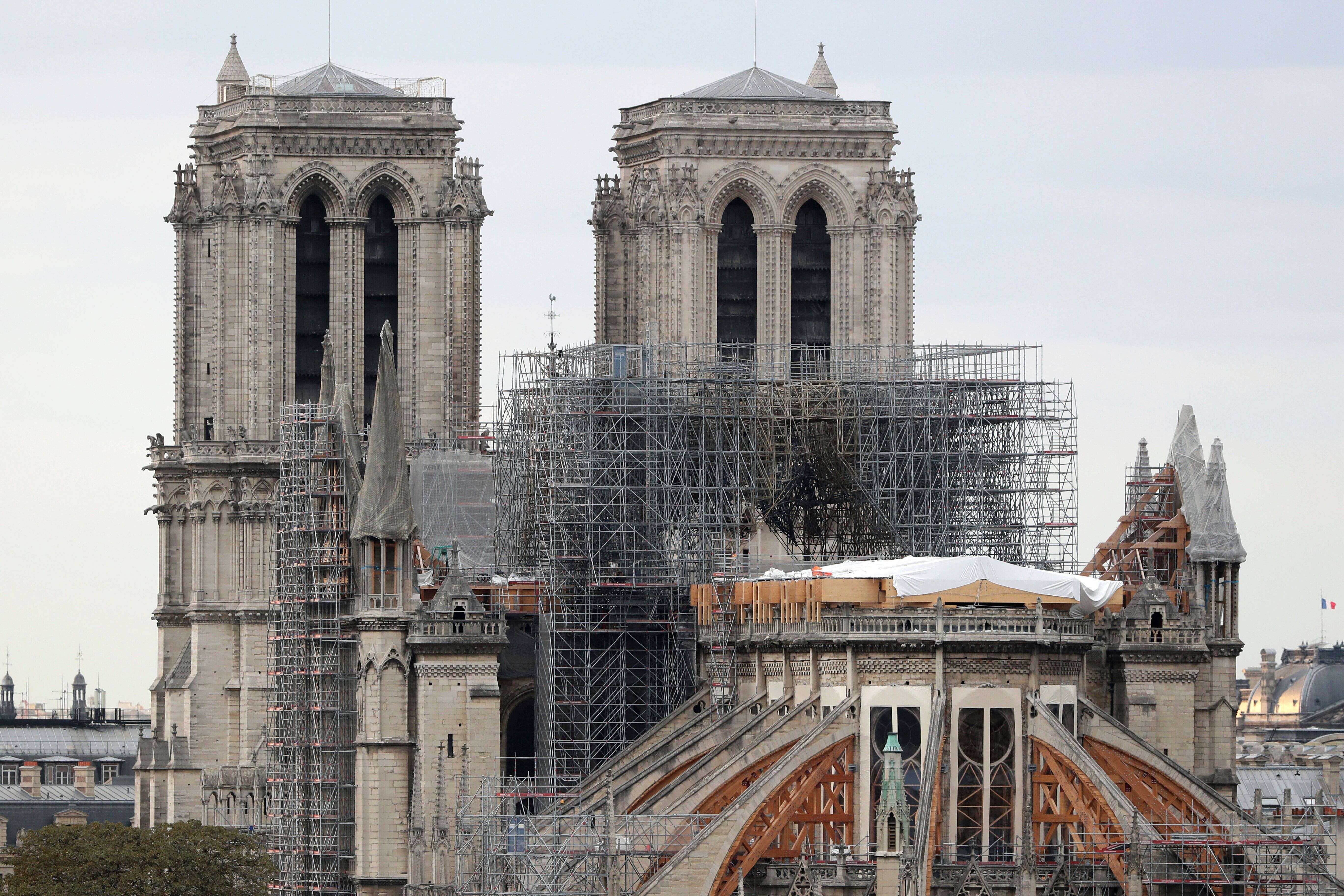 La cathédrale Notre-Dame de Paris, prise en photo le 9 septembre 2019.