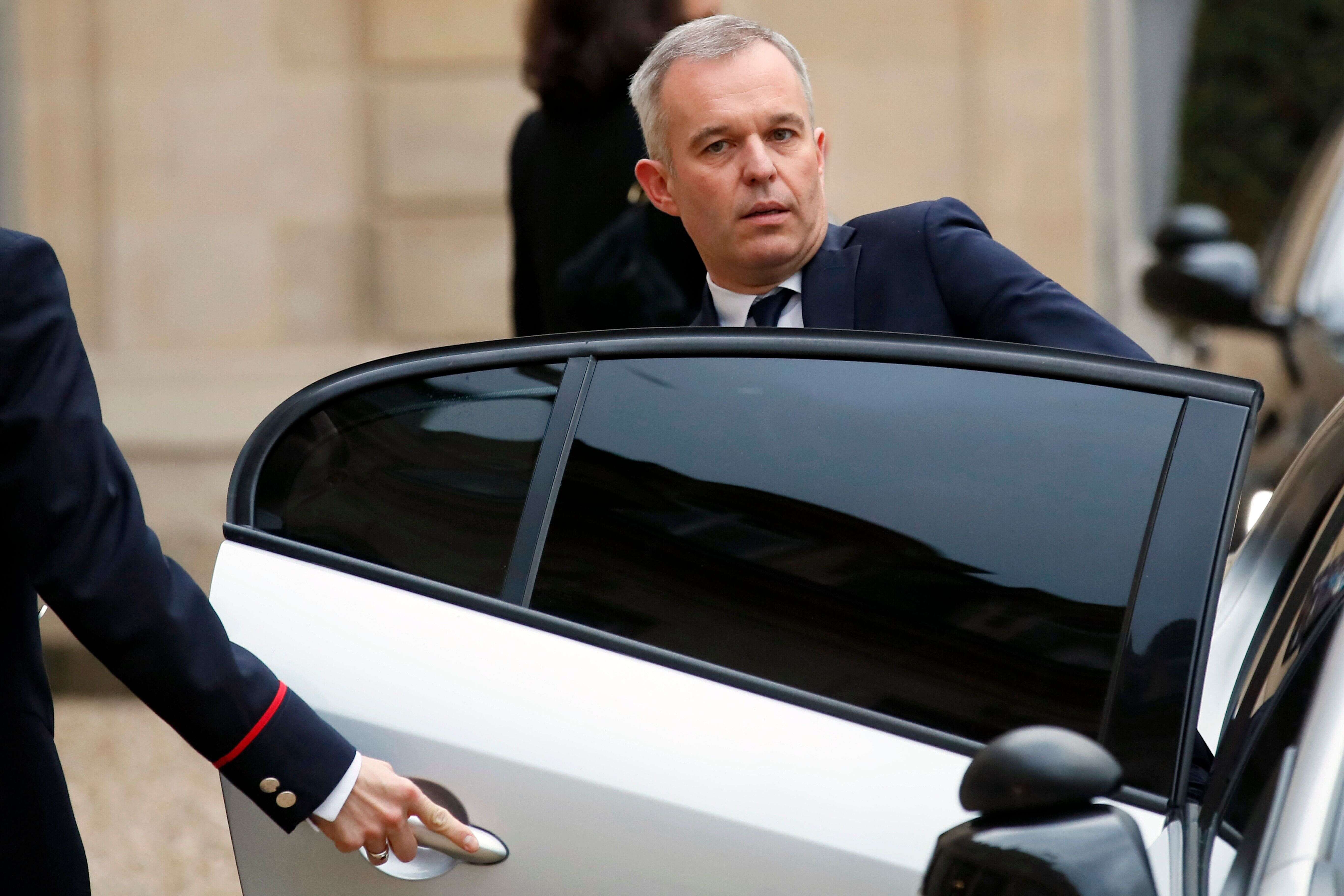 François de Rugy, ici le 10 décembre à l'Élysée, fait l'objet d'une nouvelle enquête de Mediapart, cette fois-ci sur son usage de sa voiture de fonction.