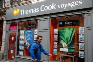 Une agence Thomas Cook à Paris, le 23 septembre, jour où la maison mère britannique a annoncé sa faillite.